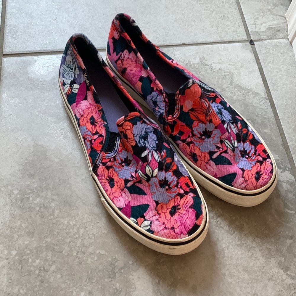 Keds Floral Slip On Shoe